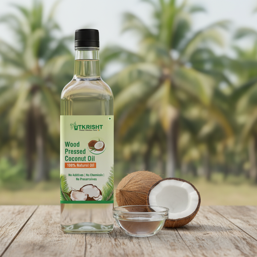 Utkrisht - Wood Pressed Coconut Oil