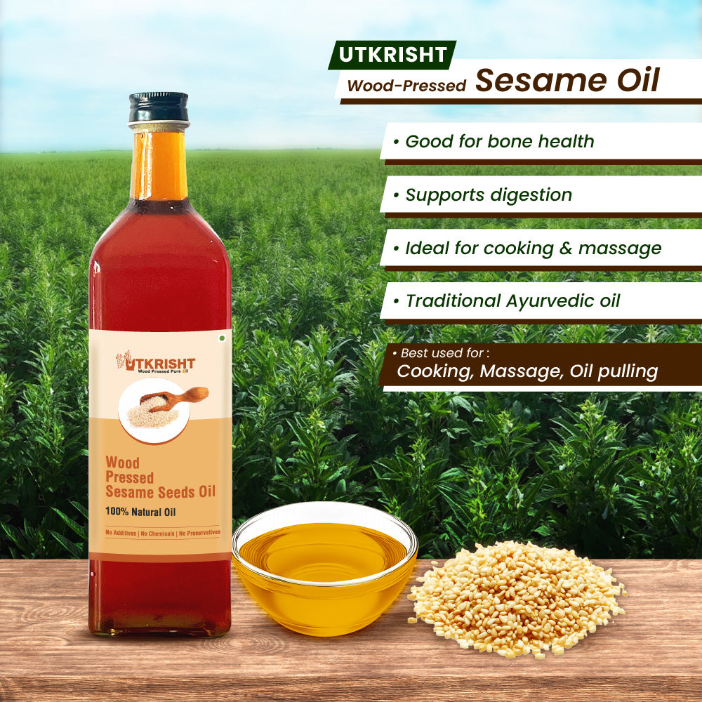 Utkrisht - Wood Pressed Sesame Oil