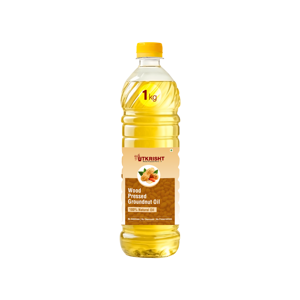Utkrisht - Wood Pressed Groundnut Oil