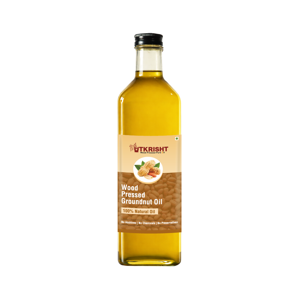 Utkrisht - Wood Pressed Groundnut Oil