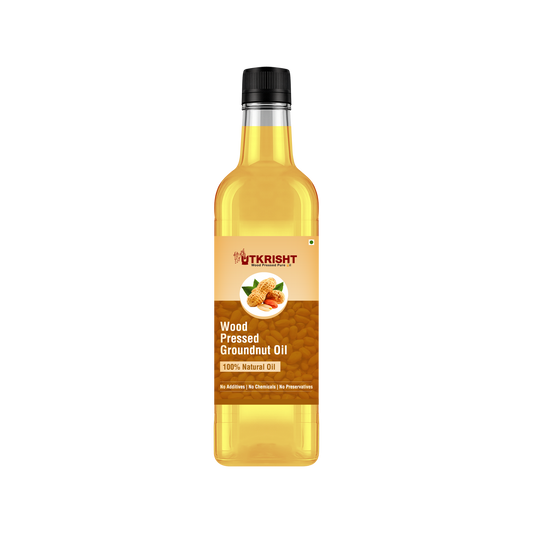 Utkrisht - Wood Pressed Groundnut Oil