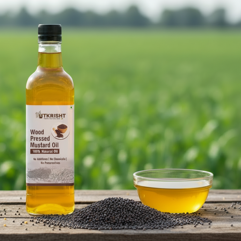 Utkrisht - Wood Pressed Mustard Oil