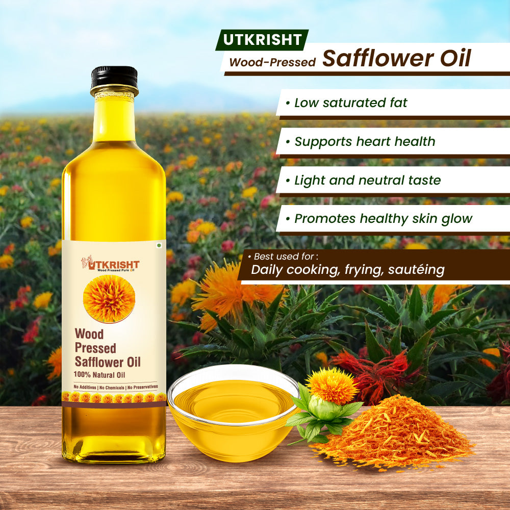 Utkrisht - Wood Pressed Safflower Oil